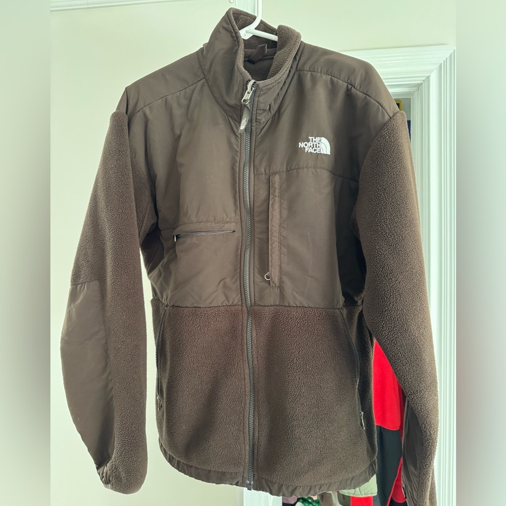 The North Face Denali men's jacket, brown, large